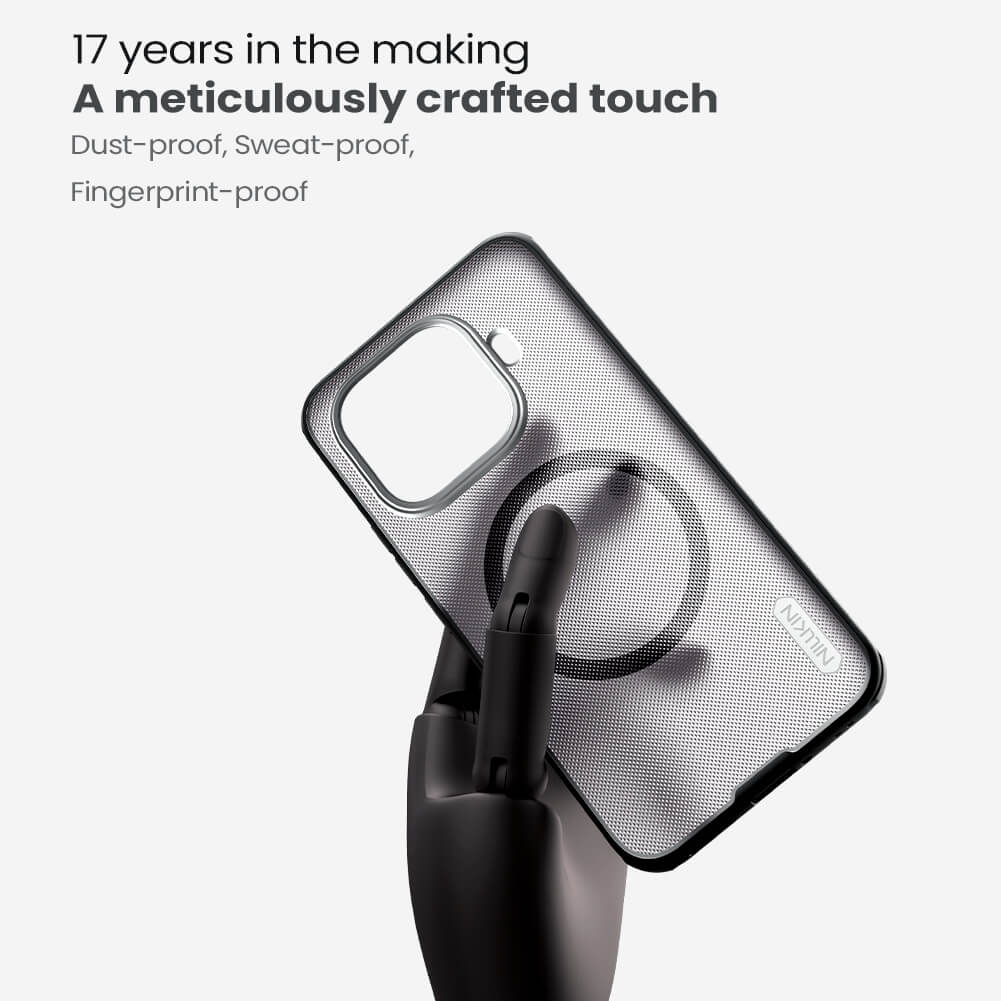 Чехол-крышка NILLKIN для Xiaomi 15T Pro (серия Frosted shield Pro Magnetic case Clear)